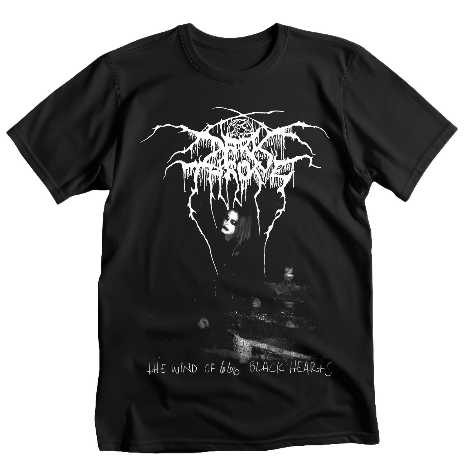 Authentic Darkthrone The Winds of 666 Black Hearts T-Shirt S-2XL NEW gallery