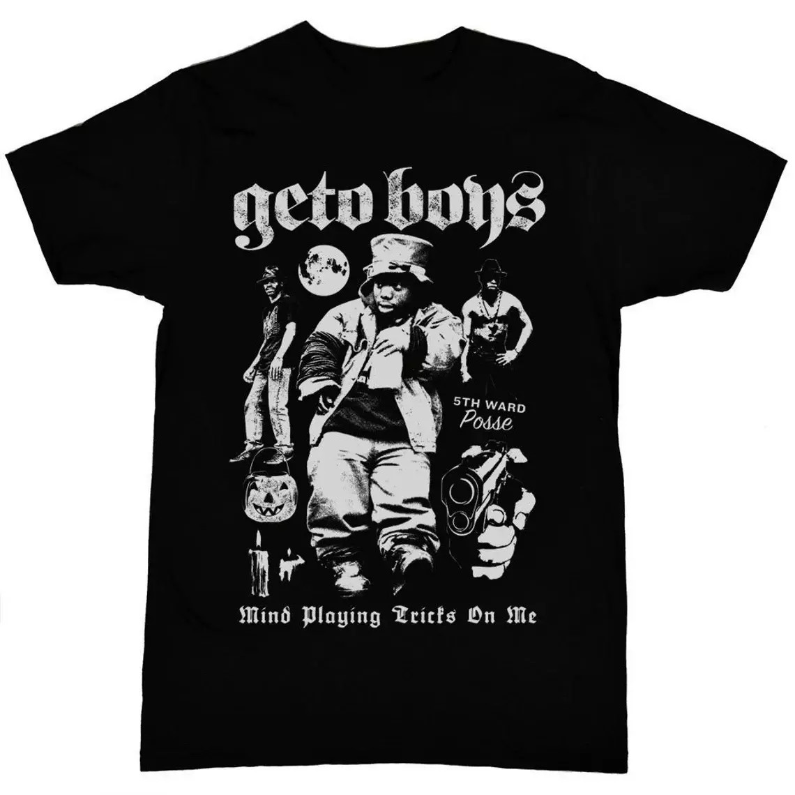 Geto Boys Hip Hop T-shirt Black Short Sleeve All Sizes S to 5XL gallery