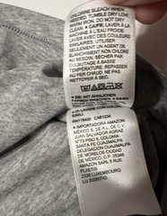 Buttoned Down Men’s Medium Gray Vneck Solid Color Shirt