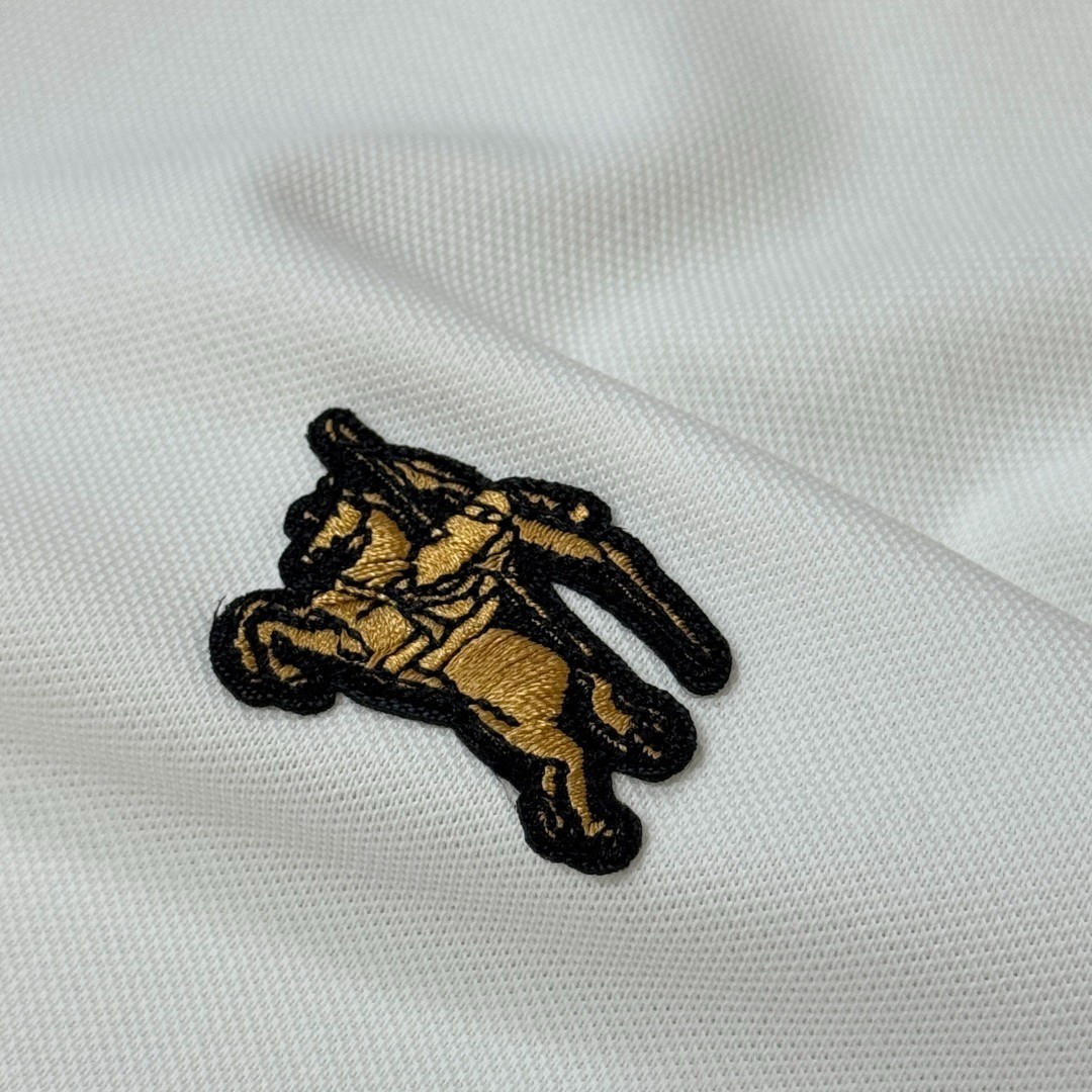 Moncler Men's White Embroidered Summer Short-Sleeve T-Shirt (Size M) gallery