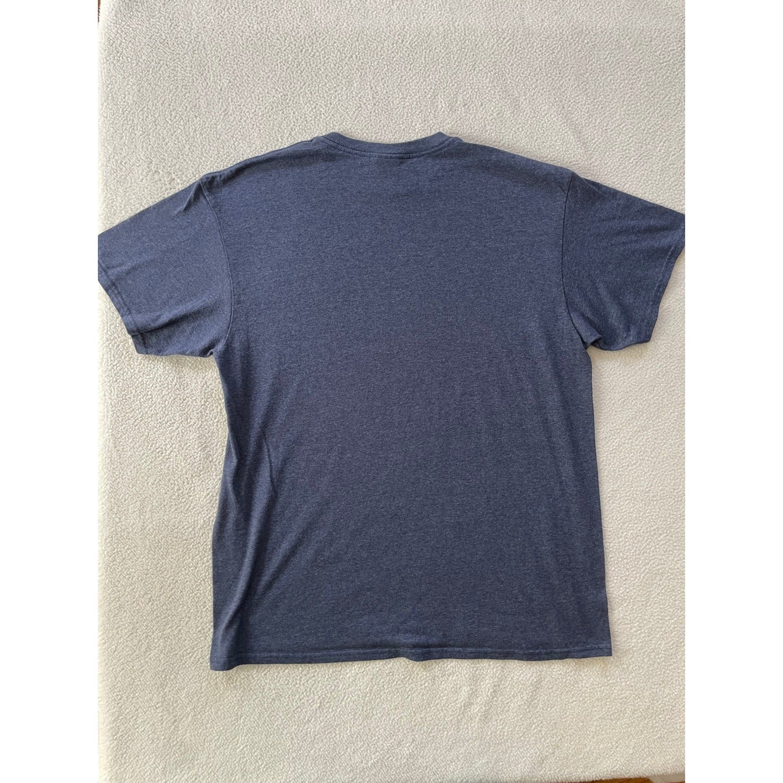 I Fished Today T-shirt Mens Large Navy Blue Graphic Novelty Tee Delta Pro Weight gallery