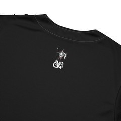 BlackCargo Apparel Mens Recycled Baseball Jersey Eco Friendly Streetwear White L