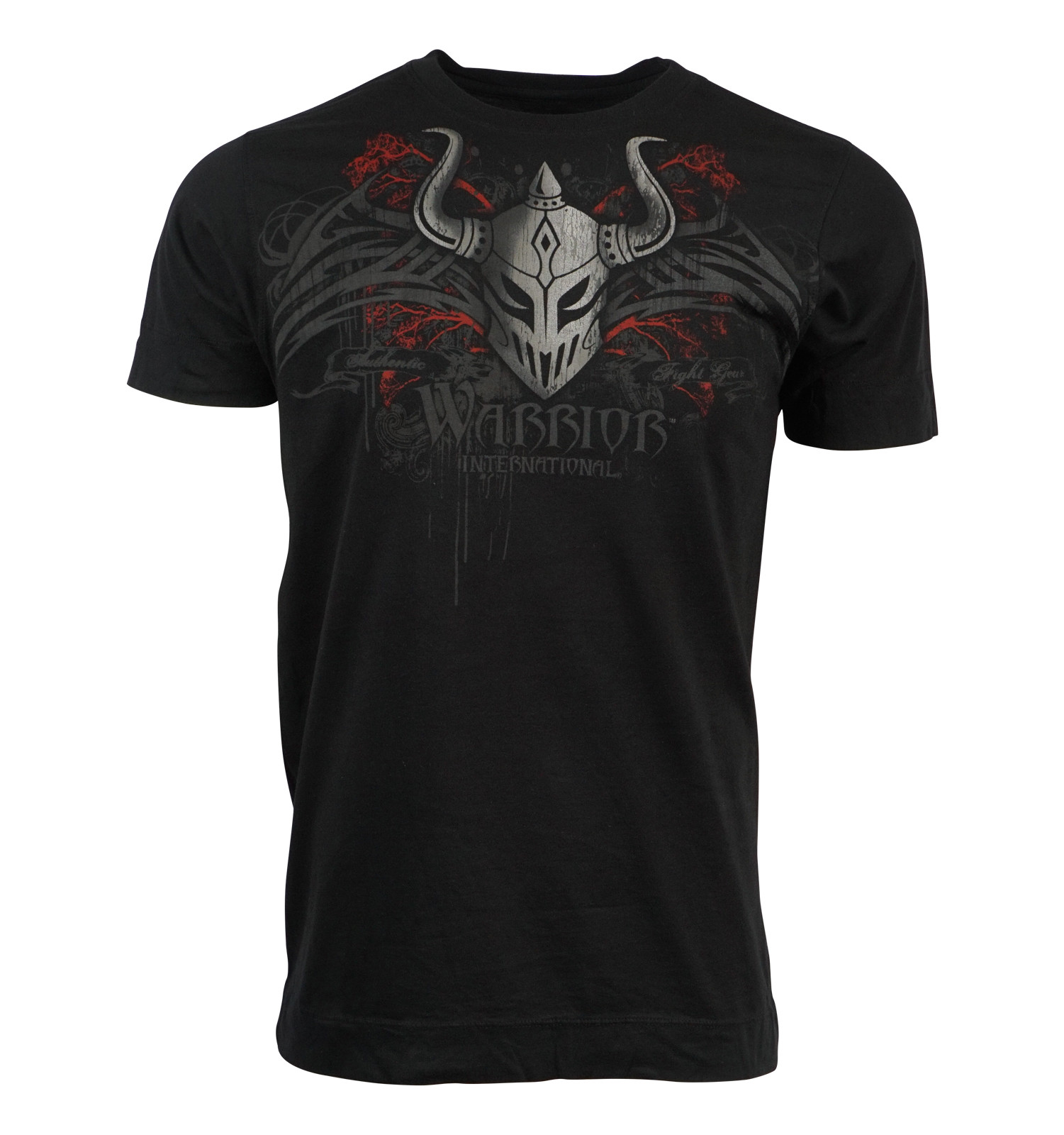 WARRIOR INTERNATIONAL MMA MEN BLACK T SHIRT gallery
