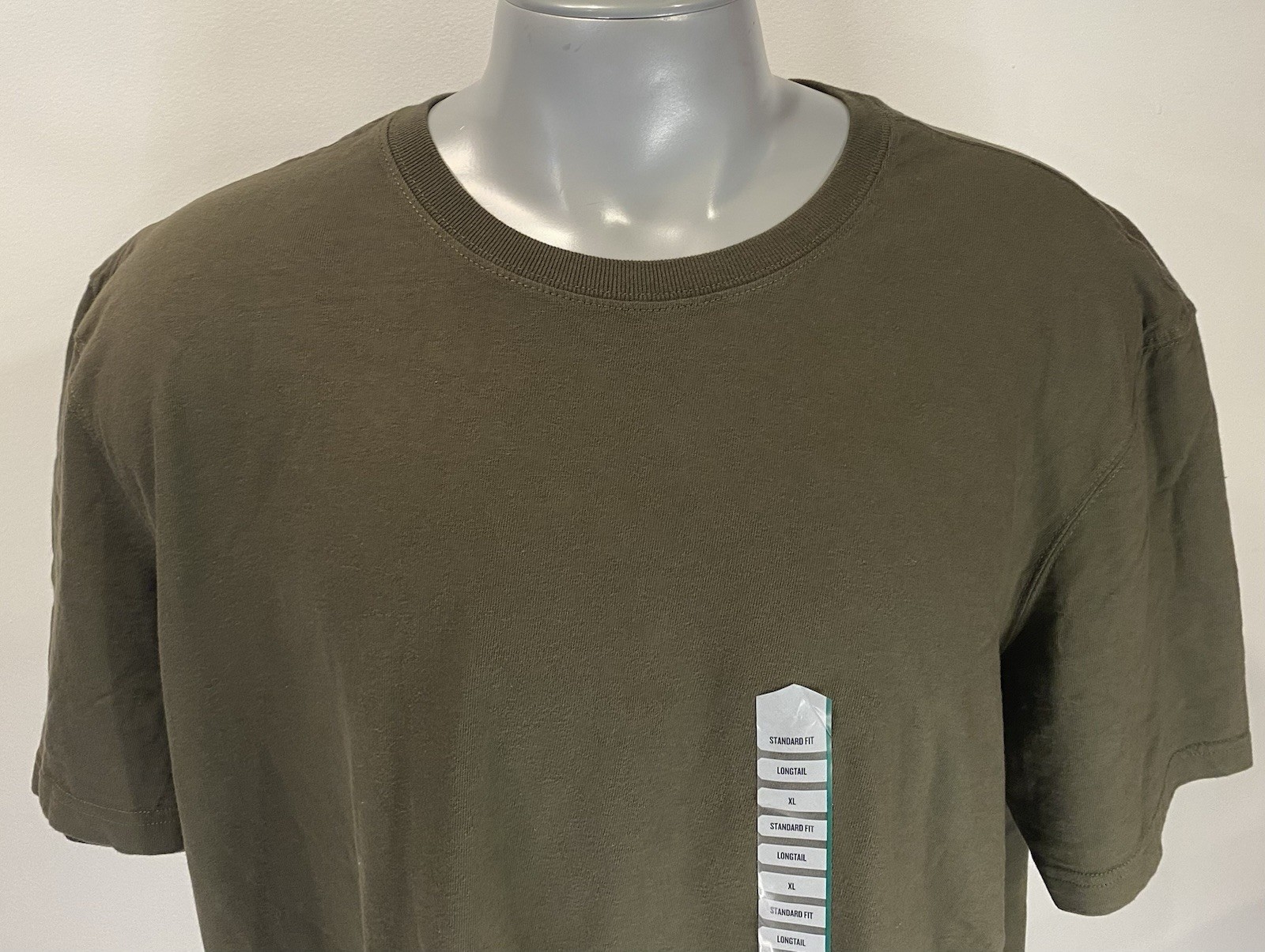 Duluth Trading Mens XL Standard Fit Longtail T-Shirt Short Sleeve Tee Olive New gallery