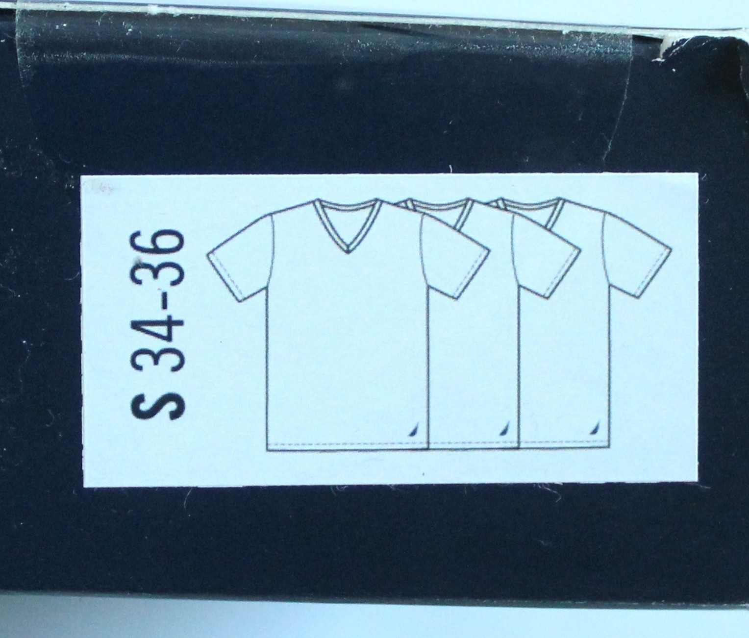 Nautica Mens Size S 34-36 3-Pack Cotton Blend V-Neck T-Shirts White Undershirts gallery