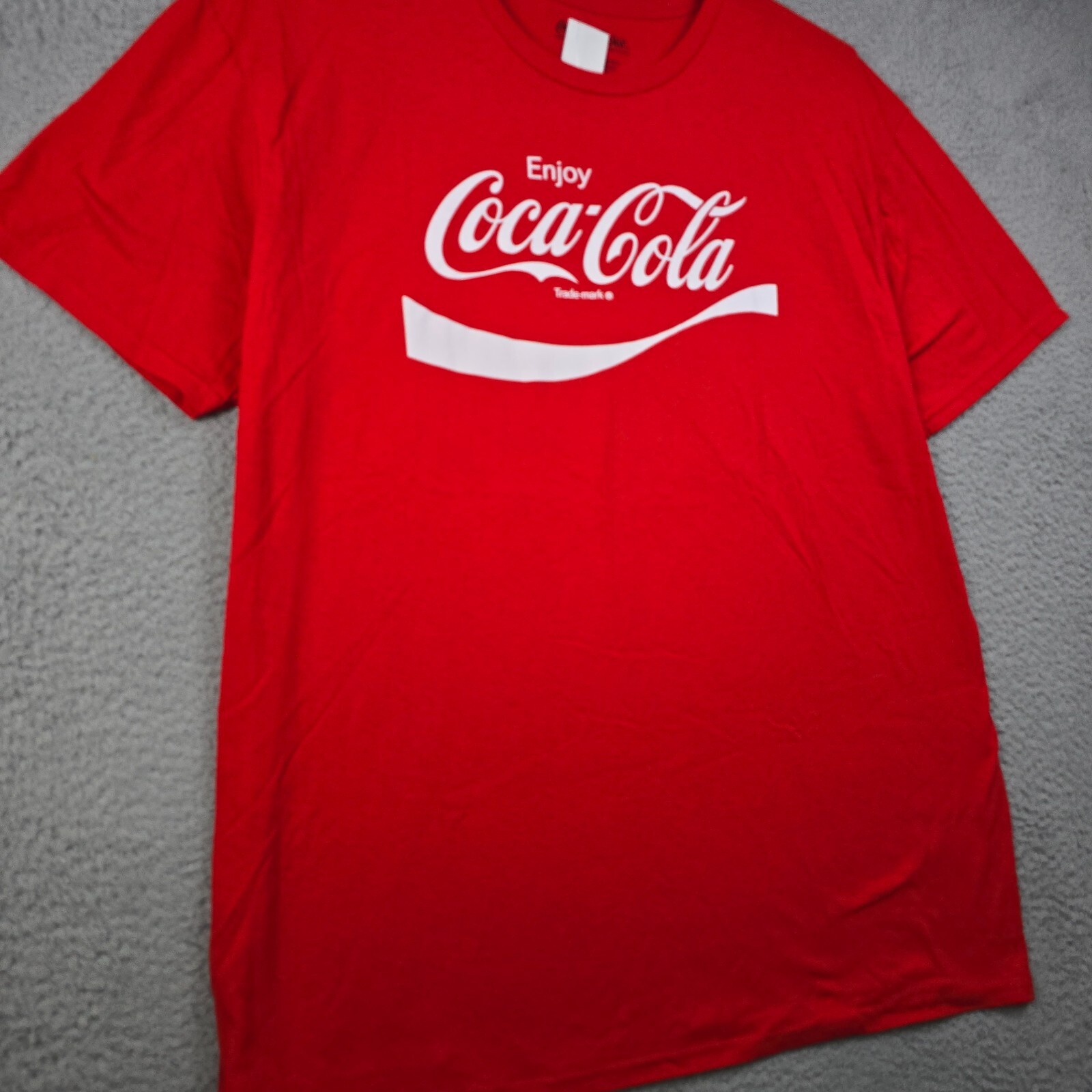 Coca Cola Shirt Mens 2XL XXL Red Coke Classic 80s 90s Retro Outdoors Logo NWT gallery