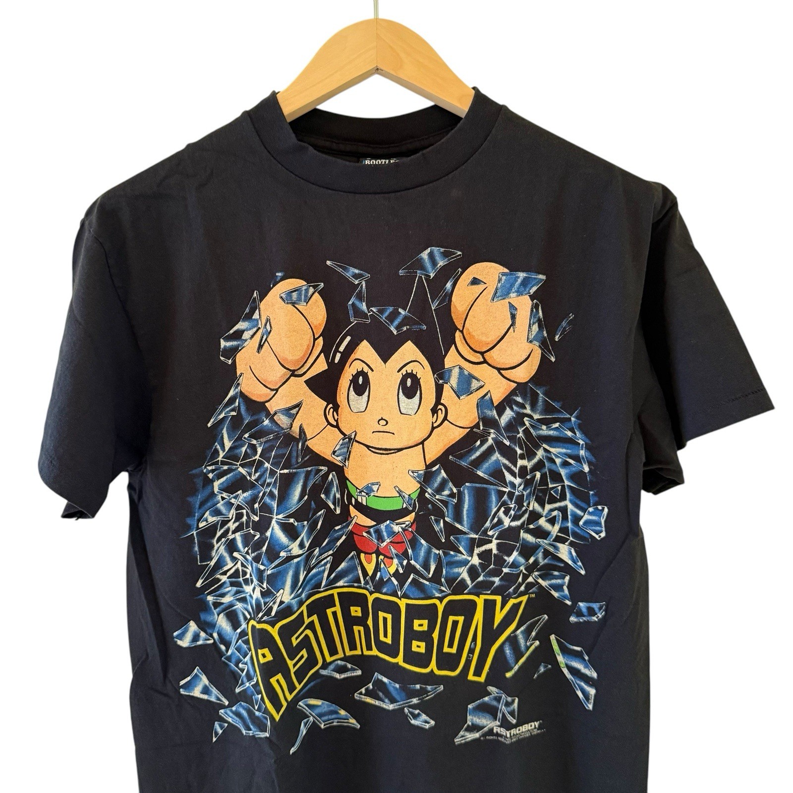 Vintage 1952 Astro Boy Shattered Glass REPRINT Changes T-Shirt Sz Large gallery