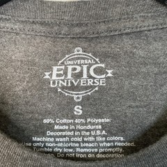 EPIC UNIVERSE Universal Studios Grand Opening Day 2025 Graphic T-Shirt Adult S