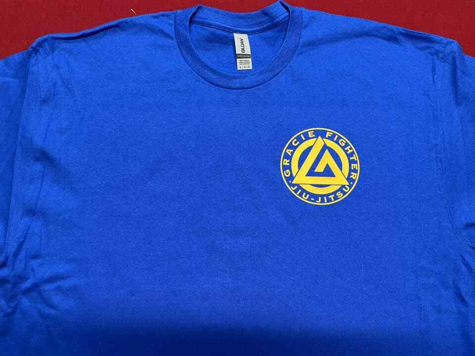 2 Sided Brazilian Jiu-Jitsu Gracie T shirt UFC MMA Pride Fighting Fight gallery