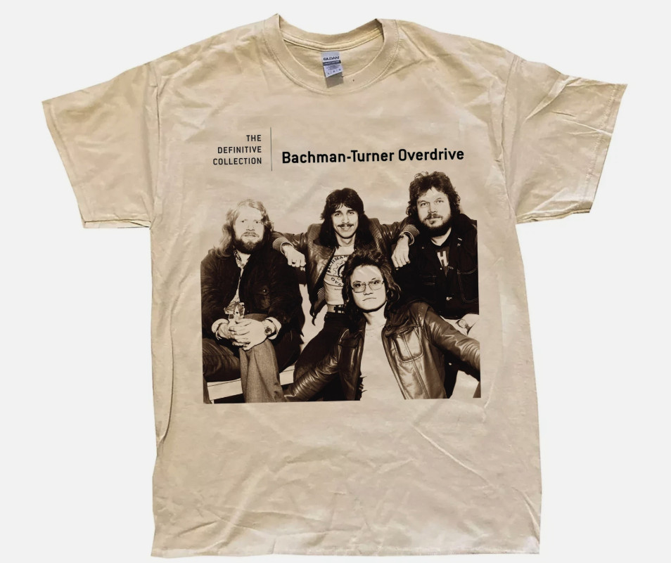 Bachman-Turner Overdrive Band Definitive Collection T shirt Full Size S-5XL