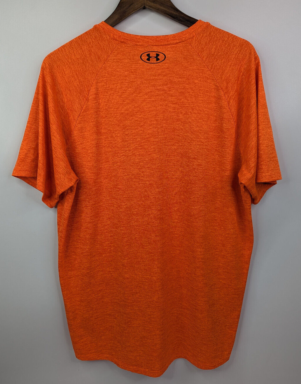 Under Armour Shirt Men's LT Orange Tech 2.0 Athletic T-Shirt Tee Active 1326413 gallery