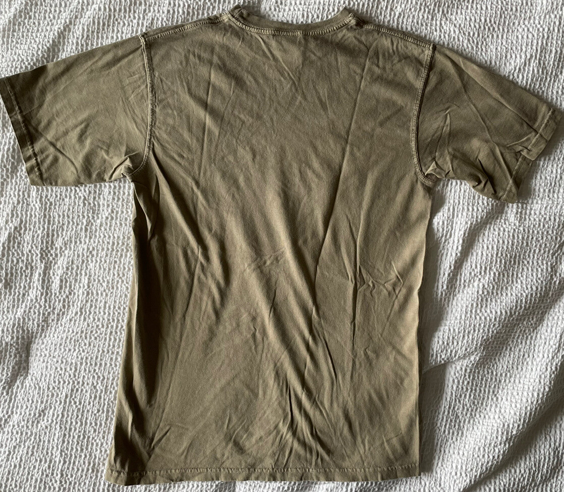 Vintage SCOTT WEIS BAND Mens Small T-shirt Comfort Colors Beige Blues gallery