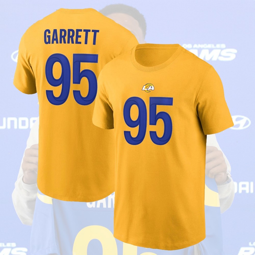 WELCOME! Myles Garrett #95 Los Angeles Team 2026 Name and Number Gift For Fan gallery