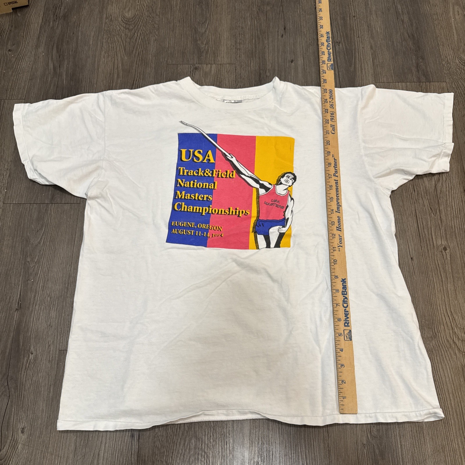Vintage T-shirt USA Track and Field Masters Championships Eugene, Oregon 1994 gallery