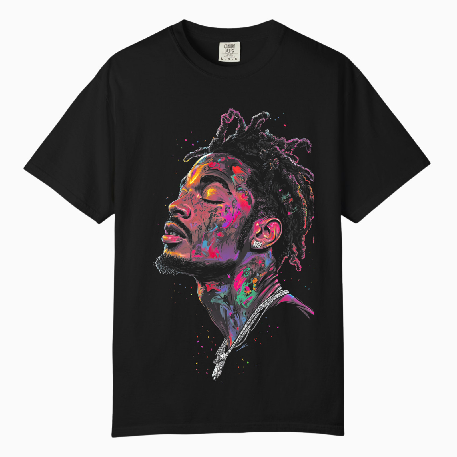 Make Money, Angel Graphic Tee, Comfort Colors T Shirt, Unisex Streetwear Tee gallery