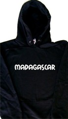 Madagascar text Hoodie Sweatshirt