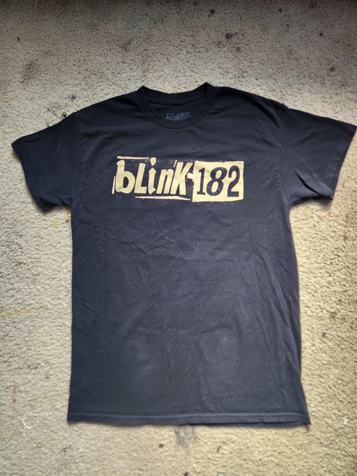 Blink-182 Since 1992 Men's M Black Double-Sided Graphic Cotton Knit T-Shirt gallery