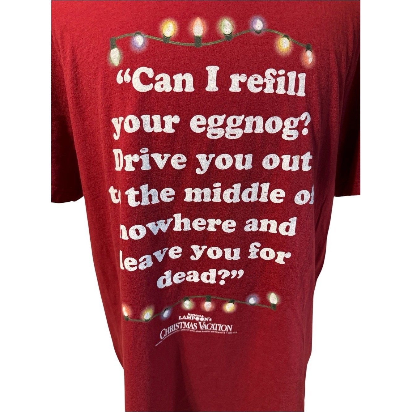 Bella Canvas Christmas Vacation Quote T-Shirt SZ 2XL gallery