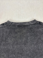 KILLUA x HUNTER x HUNTER T-Shirt Graphic Tee Black Grey Acid Wash VTG look XL?