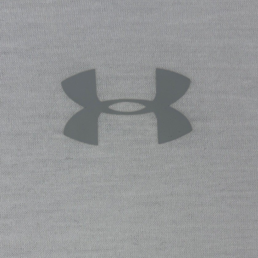 Under Armour HeatGear Mens XL White Short Sleeve Loose Fit T-Shirt Logo Athletic gallery