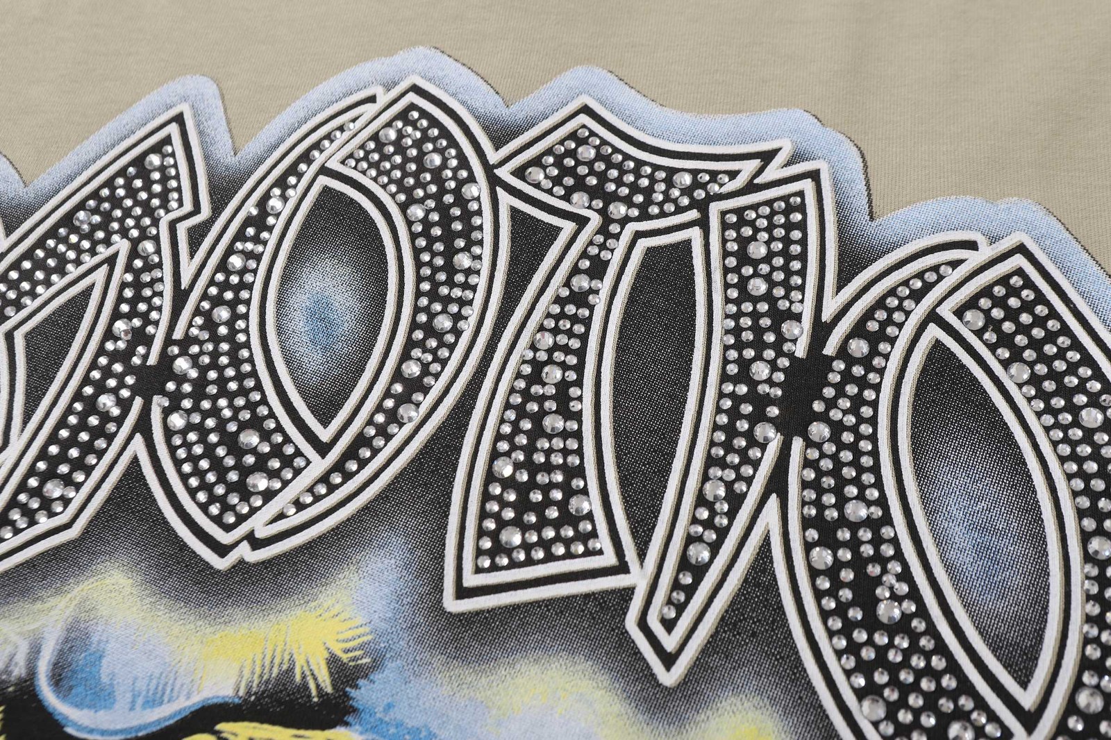 Mixed Emotio Graphic Tee Shirt Beige Short Sleeve S-M-L-XL gallery