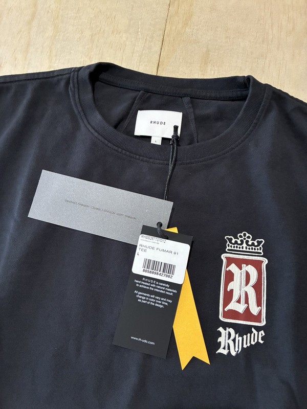 RHUDE FUMAR 91 TEE Large NWT gallery