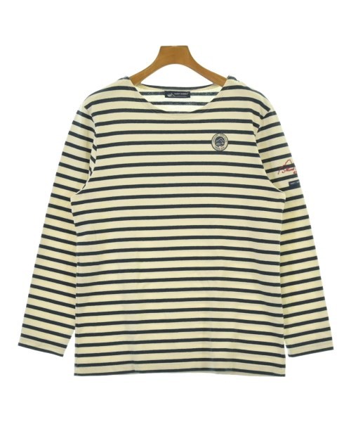 SAINT JAMES T-shirts/Cut & Sewns WhitexNavy(Border) L 2200688219031