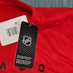 Chicago Blackhawks Red Graphic Long Sleeve Shirt 2XL