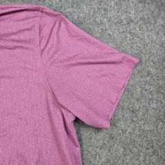 Bugatchi Polo Shirt Mens Small Pink Golf Performance Collared Short Sleeve