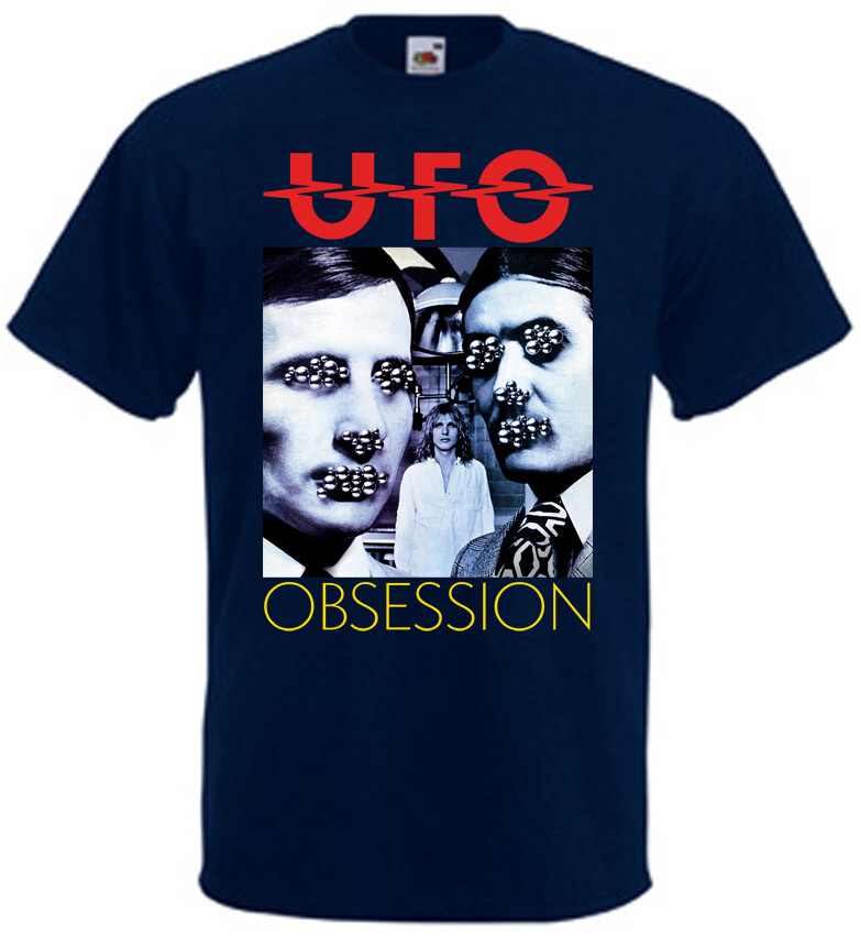UFO - Obsession T-shirt black blue green graphite hard rock all sizes S-5XL gallery