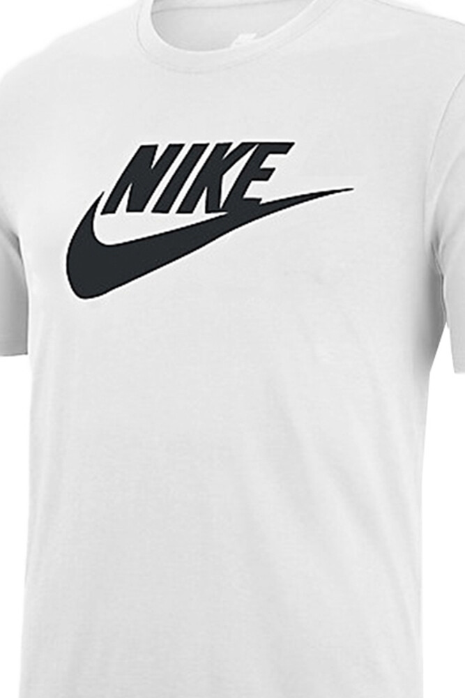 Nike Men's T-Shirt Athletic Logo Swoosh Printed Active Short Sleeve Tee gallery