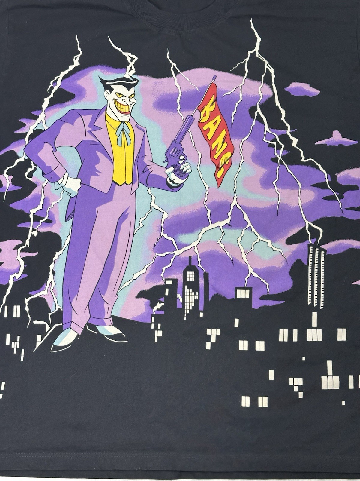 Joker Harley Quinn Batman Graphic T-Shirt 3XL Double Sided DC Comics 2023 gallery