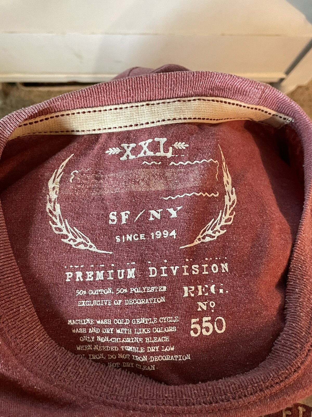 N Y 89-0 Athl Dept Short Sleeve T-Shirt, XXL, A21A390 gallery