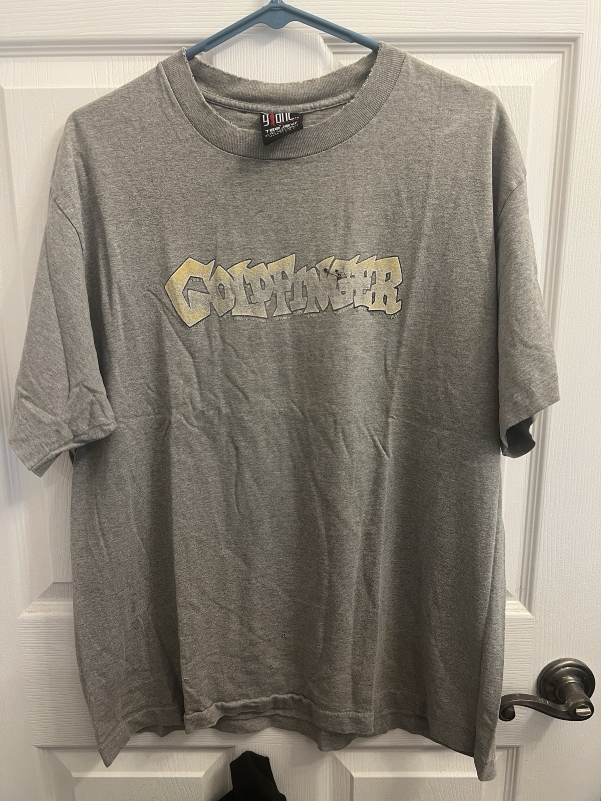 Vintage 90’s Goldfinger Tshirt Grey XL TAG intact
