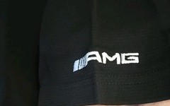 I L MIGLIORE AMG Driving Performance-Inspired Logo Mens Half Zip Shirt – L