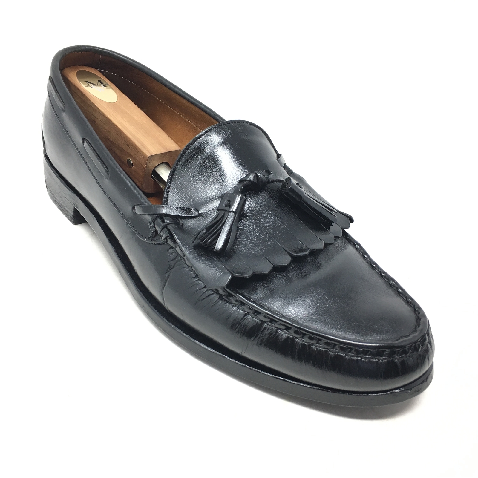 Men’s Allen Edmonds Lowry Hill Loafers Dress Shoes Size 11.5 Black Leather I7
