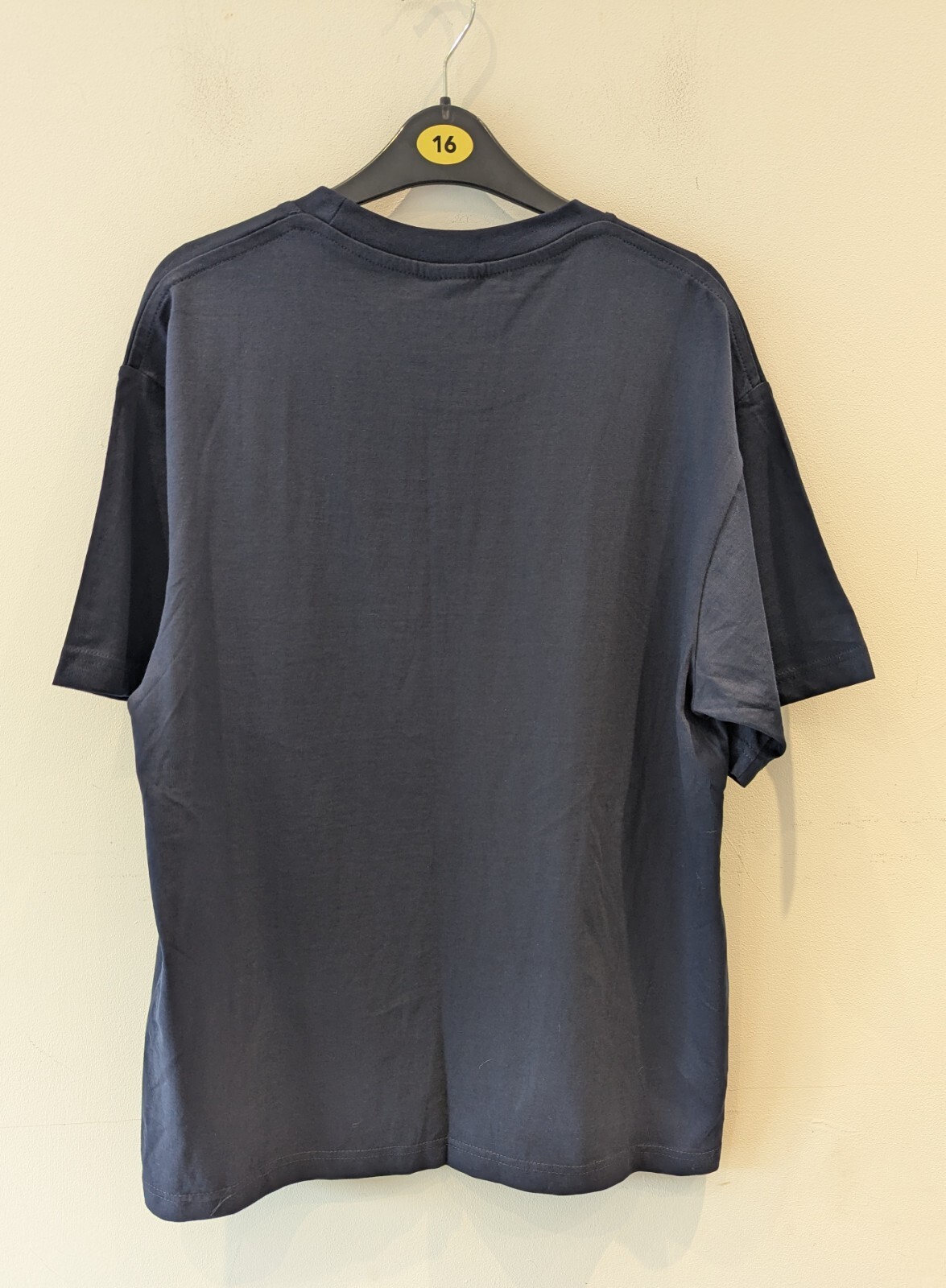 Uneek Premium Mens T-shirt Size Medium Navy Blue 100% Cotton Shirt Sleeved VGC gallery