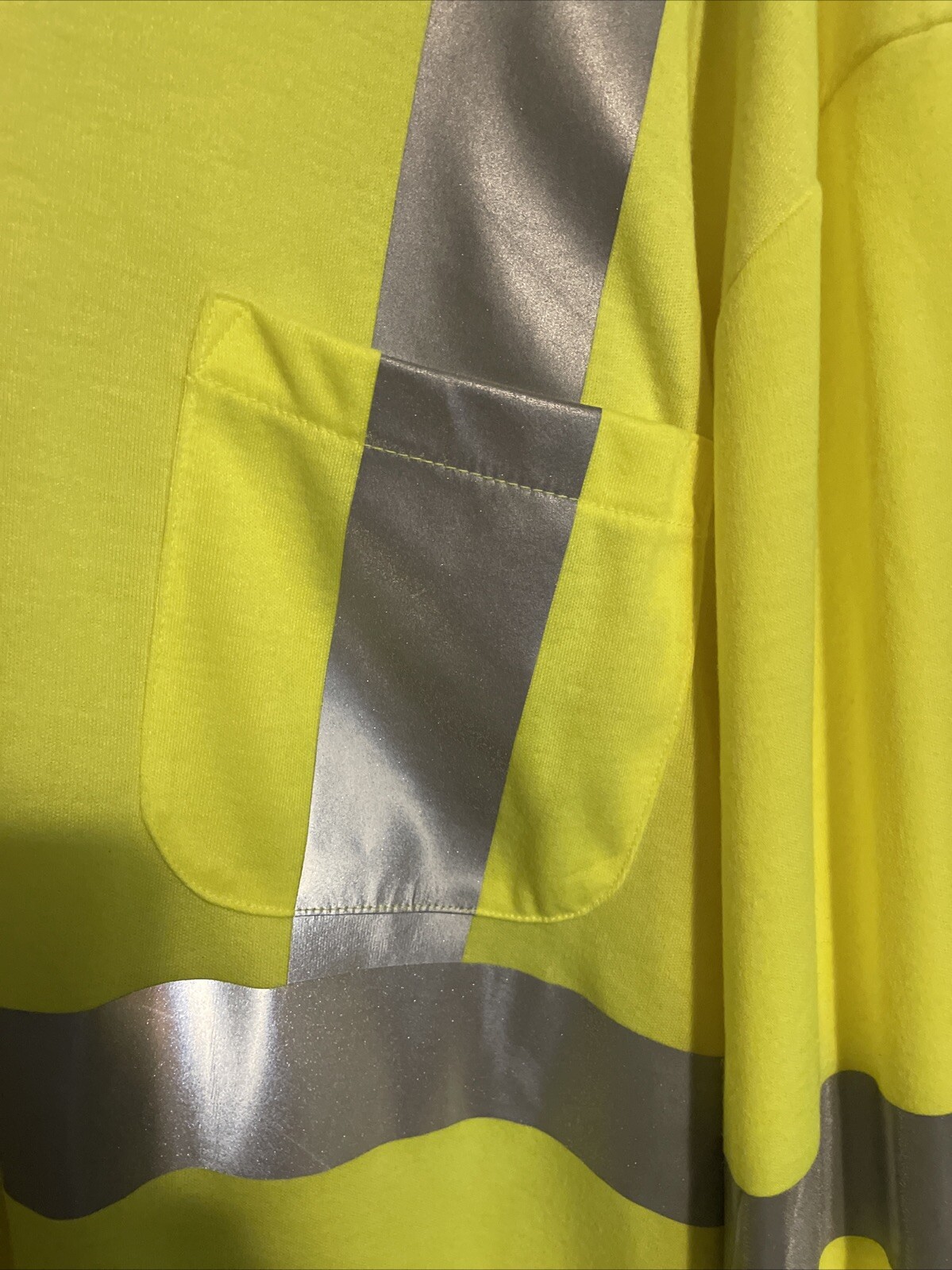 NWT CornerStone Safety Shirt XL Pocket LS Reflective ANSI 107 Class 2 CS401LS gallery