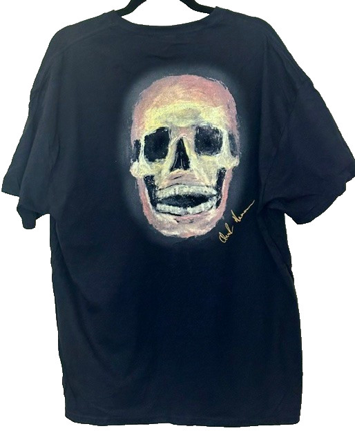 NWOT Skull Mode Activated T Shirt XL Black Heavy Cotton Custom Art Limited Editi gallery