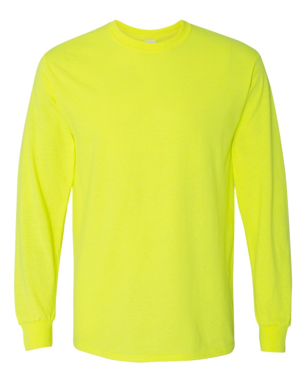 Long Sleeve Custom Printed LOGO/TEXT Shirt Safety Orange - Safety Green gallery