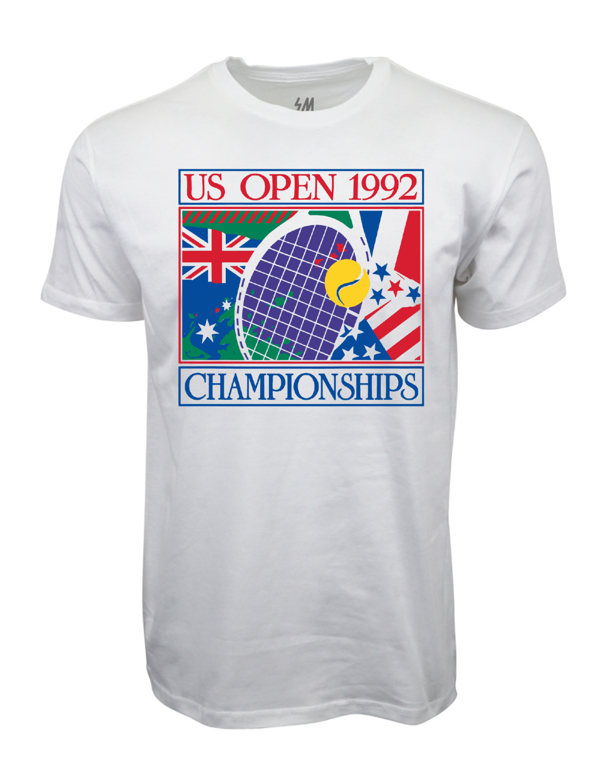 1992 Tennis Championship Open Mens T shirt
