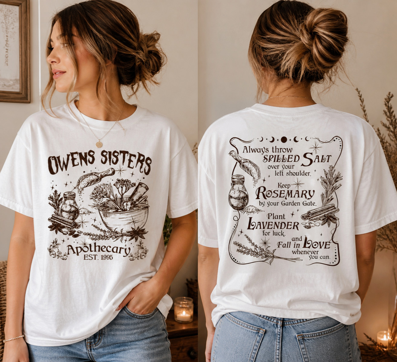 Practical Magic Movie Graphic Tee Multiple Sizes Available gallery