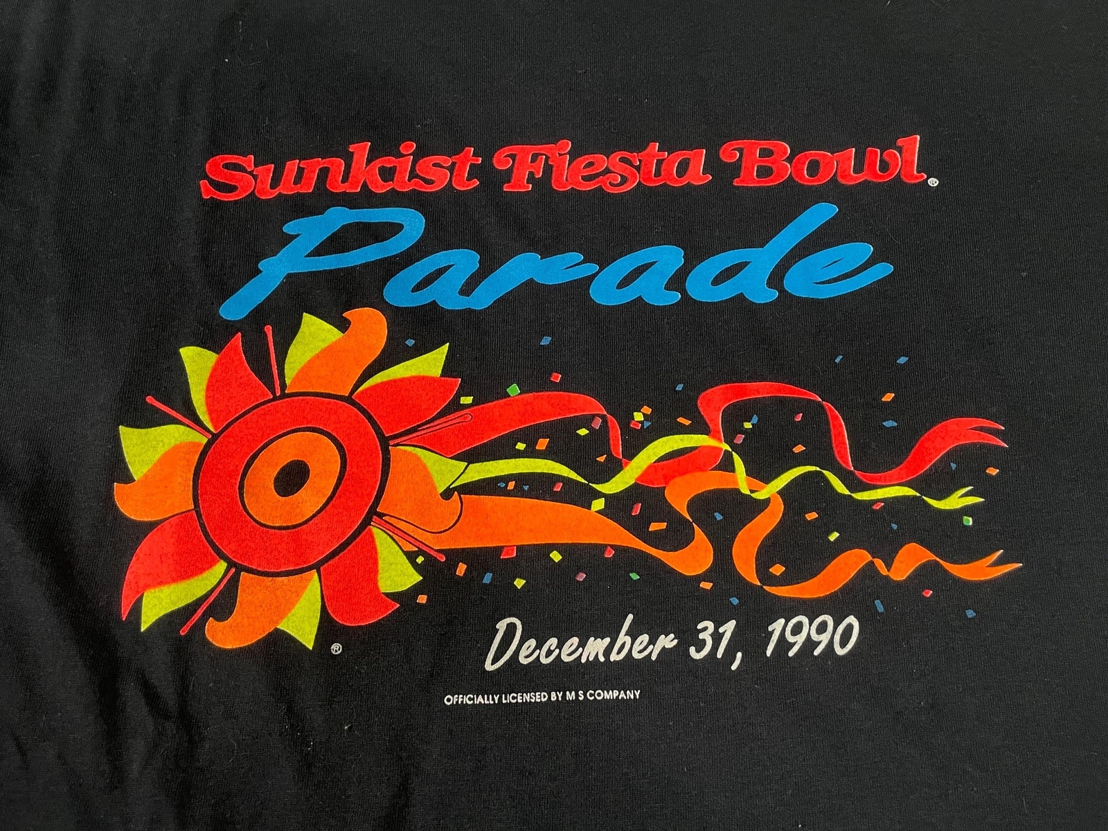 vintage 1990 Sunkist Fiesta Bowl Parade shirt - Screen Stars fits L/M single sti gallery