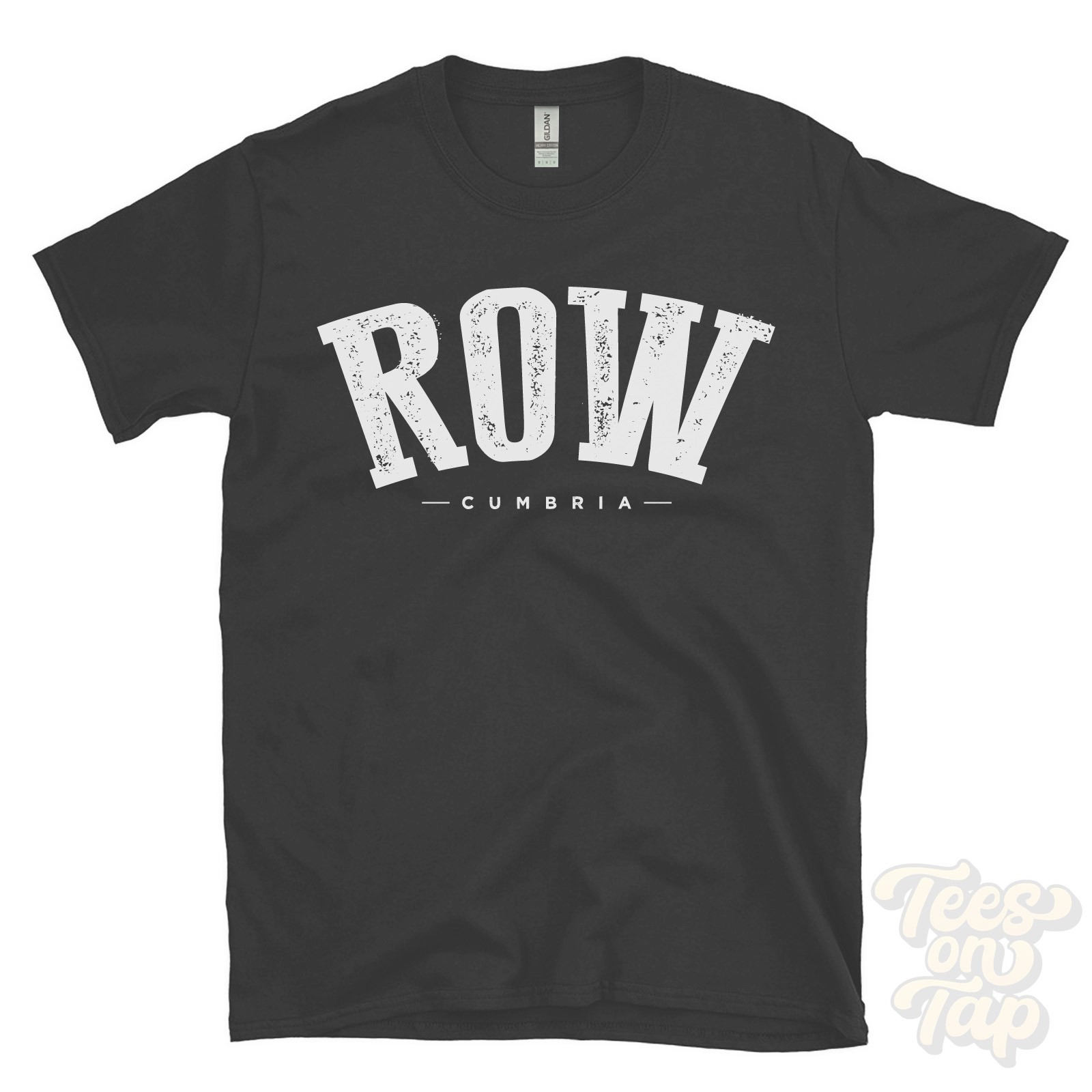 ROW CUMBRIA T-SHIRT crosthwaite & lyth england college style gallery