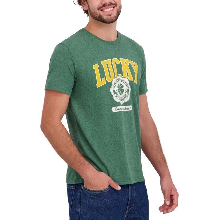 Lucky Brand New Mens T Shirt XL Green Graphic Tee NWT gallery