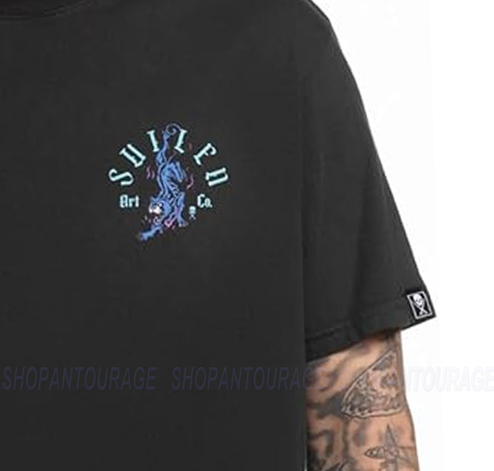 Sullen Art Collective Back Piece Premium SCM5620 Short Sleeve T-shirt For Men gallery