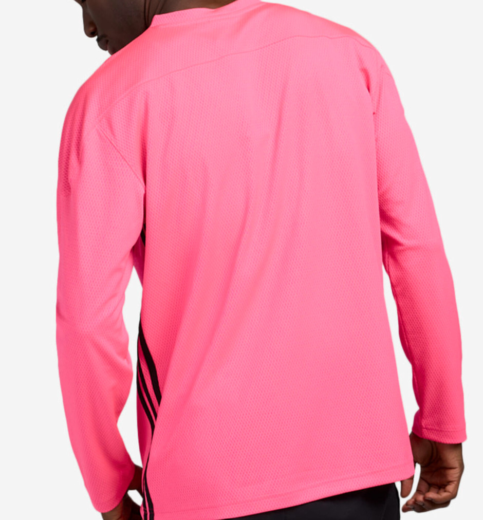 NEW MENS ADIDAS ORIGINALS MESH LONG SLEEVE TREFOIL SHIRT ~ SIZE XL #JY1309 gallery