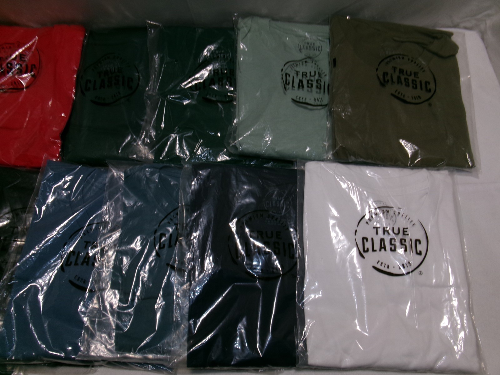 True Classic Crew Neck Long Sleeve Tees Assorted Sizes & Colors gallery