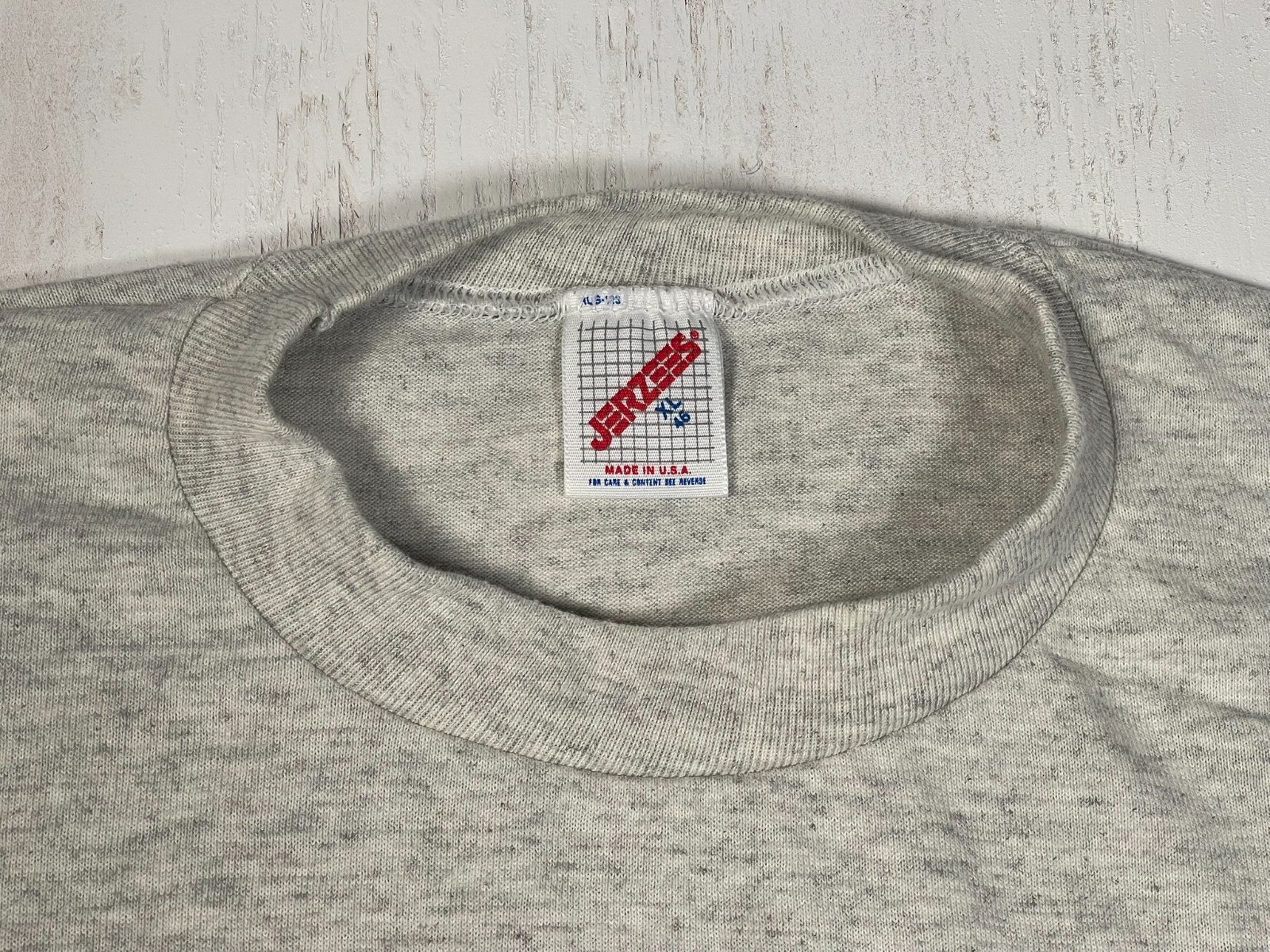 Vintage Palm Springs Men's XL Gray Tee Single Stitch Puff Paint Made in USA gallery