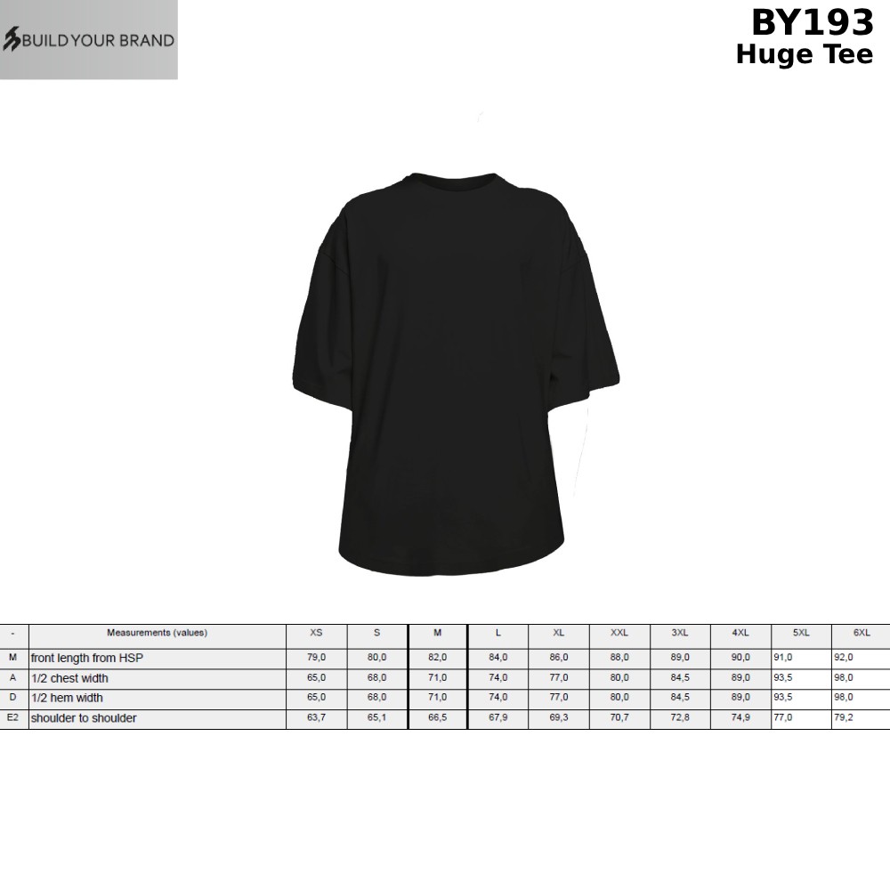 Huge Tee| Men's casual urban Oversized Extra Wide Longer half Sleeve T-shirt gallery
